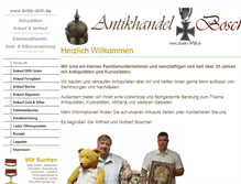 Tablet Screenshot of antik-willi.de
